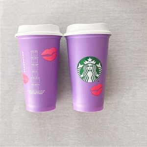 Sbux color changing reusable cups